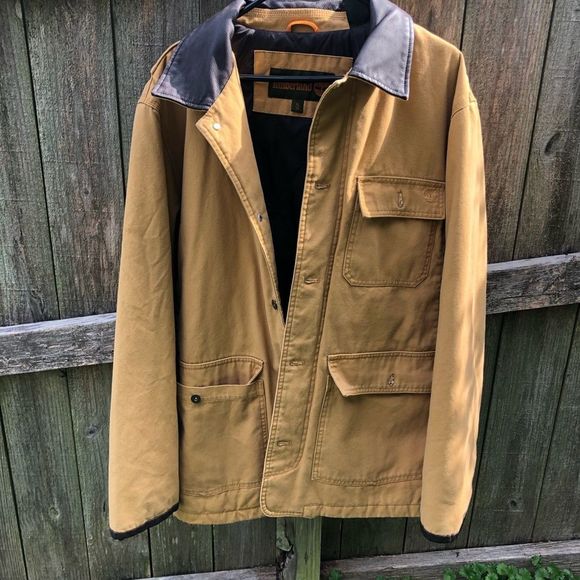 Timberland Other - Timberland Thick Heavyweight Khaki Jacket